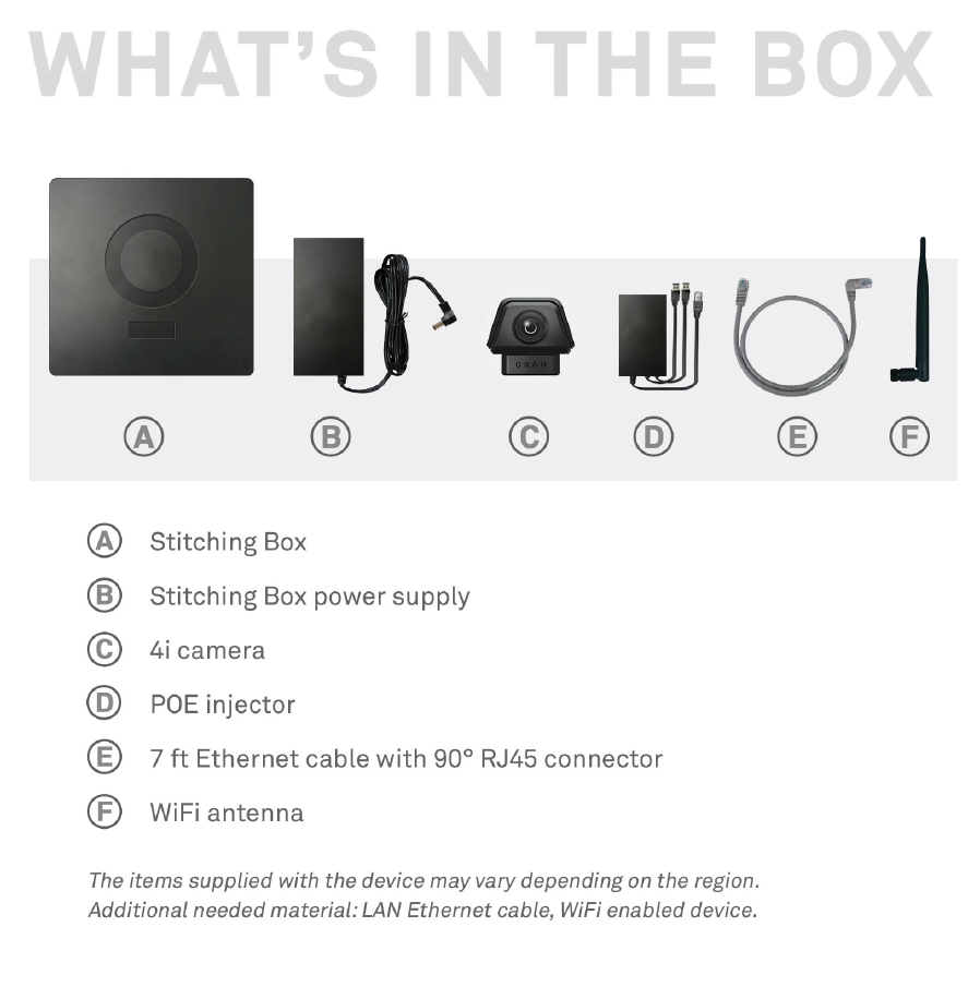 Orah Quick Start Guide
